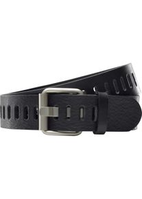 Lederg&uuml;rtel Jan Vanderstorm "Lederg&uuml;rtel OLTE", Herren, Gr. 125, schwarz, Obermaterial: 100% Rindsleder Leather cow., G&uuml;rtel Lederg&uuml;rtel