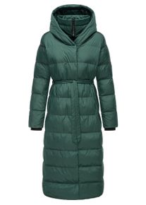 Steppmantel Ragwear "Steppmantel Niara Long", Damen, Gr. S, gr&uuml;n (forest gr&uuml;n), Obermaterial: 100% Nylon NY. Obermaterial: Futter: 100% Polyester PES. 100% Polyester PES., M&auml;ntel Steppmantel