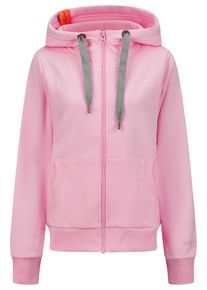 Sweatjacke SALZHAUT "Sweatjacke S&Ouml;&Ouml;TE", Damen, Gr. XXL, rosa (ros&eacute;), Obermaterial: 55% Baumwolle CO. 45% Polyester PES., Sweatjacken Sweatjacke