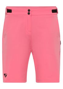Radhose Ziener "NILSA-Z", Damen, Gr. 42, EURO-Gr&ouml;&szlig;en, strawberry sorbet, Obermaterial: 100% Polyester, Hosen Radhose