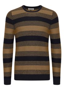 Strickfleece-Pullover Blend "Strickpullover BHPullover", Herren, Gr. 3XL, schwarz, Obermaterial: 50% Baumwolle CO. 50% Polyacryl PAN., Pullover Strickfleece-Pullover