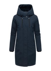 Wintermantel Navahoo "Wintermantel Hageltanz 14", Damen, Gr. XL, blau (navy), Obermaterial: 55% Polyester PES. 45% Nylon NY. Obermaterial: Futter: 100% Polyester PES. 100% Polyester PES., M&auml;ntel Wintermantel