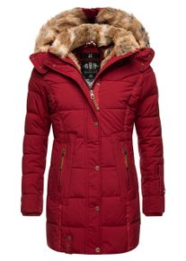 Wintermantel Marikoo "Wintermantel Lieblings Jacke", Damen, Gr. S, rot (blood rot), Obermaterial: 100% Polyester PES. Obermaterial: Futter: 100% Polyester PES. 100% Polyester PES., M&auml;ntel Wintermantel