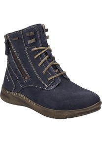 Stiefelette Josef Seibel "Conny 55, ocean", Damen, Gr. 37, blau (ocean), Obermaterial: 100% Rindsleder Leather cow., Schuhe Stiefelette