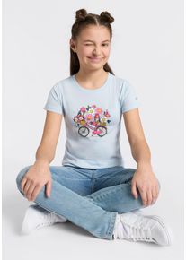 T-Shirt CMP, M&auml;dchen, Gr. 152, sky blau, Obermaterial: 100% Baumwolle, Shirts T-Shirt, f&uuml;r Kinder