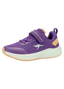 Sneaker Kangaroos "K-RDK FAM EV", M&auml;dchen, Gr. 35, amethyst, peach fuzz, Mesh, Synthetik, Schuhe Sneaker
