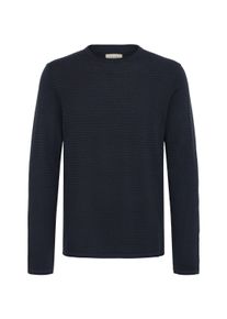 Strickfleece-Pullover Blend "Strickpullover BHBror", Herren, Gr. XL, schwarz (salute), Obermaterial: 50% Polyacryl PAN. 50% Baumwolle CO., Pullover Strickfleece-Pullover