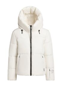 Steppjacke Khujo "Steppjacke Audrey Matt", Damen, Gr. L, wei&szlig; (luna wei&szlig;), Obermaterial: 100% Polyester PES. Obermaterial: Futter: 100% Nylon NY. 100% Polyester PES., Jacken Steppjacke