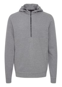 Kapuzenpullover 11 Project "Hoodie PRDawson", Herren, Gr. L, grau (zink mix), Obermaterial: 100% Baumwolle CO., unifarben, normal, Rundhals, Pullover Kapuzenpullover