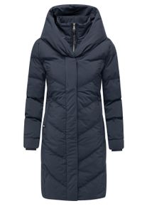 Steppmantel Ragwear "Steppmantel Natalka Soft YOUMODO", Damen, Gr. 5XL, blau (navy), Obermaterial: 100% Polyester PES. Obermaterial: Futter: 100% Polyester PES. 100% Polyester PES., M&auml;ntel Steppmantel