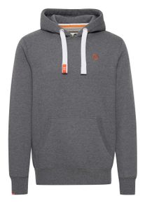 !Solid Kapuzenpullover SOLID "Hoodie SDBennHood", Herren, Gr. M, grau (grau mel), Obermaterial: 50% Baumwolle CO. 50% Polyester PES., Pullover Kapuzenpullover