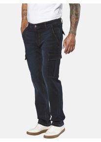 Cargojeans Jan Vanderstorm "Cargojeans GUNNHEIM", Herren, Gr. 58, N-Gr, blau (dunkelblau), Obermaterial: 98% Baumwolle CO. 2% Elasthan EL., Jeans Cargojeans
