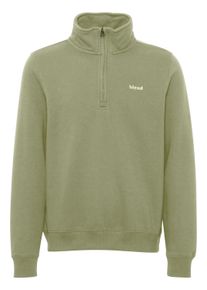 Troyer Blend "Troyer BHHalfzip", Herren, Gr. S, gr&uuml;n (oil gr&uuml;n), Obermaterial: 50% Baumwolle CO. 50% Polyester PES., Pullover Troyer