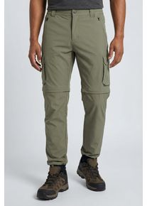 Zip-off-Hose CMP, Herren, Gr. 46, N-Gr, sage, Obermaterial: 90% Polyamid, 10% Elasthan, Hosen Zip-off-Hose, f&uuml;r Outdoor-Aktivit&auml;ten und Bergwanderungen, mit UPF 30