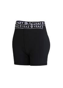 Shorts YEAZ "Shorts REVOLUTE", Damen, Gr. XS, US, schwarz, Obermaterial: 78% Polyester PES. 22% Elasthan EL., Hosen Shorts