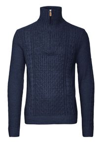 Troyer Blend "Troyer BHPullover", Herren, Gr. S, blau (marineblaus), Obermaterial: 80% Polyacryl PAN. 20% Baumwolle CO., Pullover Troyer