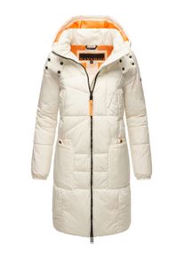 Steppmantel Navahoo "Steppmantel Bliblablubb 14", Damen, Gr. L, wei&szlig; (sanftes wei&szlig;), Obermaterial: 100% Polyester Pol. recyc.. Obermaterial: Futter: 100% Polyester Pol. recyc.. 100% Polyester Pol. recyc.., M&auml;ntel Steppmantel