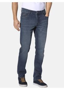 Comfort-fit-Jeans Jan Vanderstorm "Jeans ULFTHOR", Herren, Gr. 58, N-Gr, blau (dunkelblau), Obermaterial: 99% Baumwolle CO. 1% Elasthan EL., Jeans Comfort-fit-Jeans