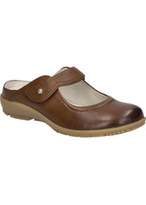 Slipper Josef Seibel "Charlotte 04, cognac", Damen, Gr. 38, braun (cognac), Obermaterial: 100% Rindsleder Leather cow., Schuhe Slipper