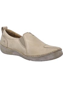 Slipper Josef Seibel "Fergey 49, beige", Damen, Gr. 38, beige, Obermaterial: 100% Rindsleder Leather cow., Schuhe Slipper