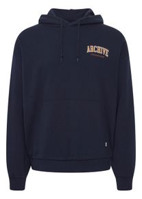 !Solid Kapuzenpullover SOLID "Kapuzenpullover SDFrancisco", Herren, Gr. XL, blau (insignia blau), Obermaterial: 100% Baumwolle CO., bedruckt, normal, Pullover Kapuzenpullover