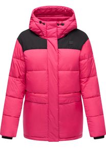 Anorak Ragwear "Steppjacke Wikesh", Damen, Gr. XL, pink (fuchsia), Obermaterial: 100% Nylon NY. 100% Polyester PES. Obermaterial: Futter: 100% Polyester PES. 100% Polyester PES., Jacken Anorak