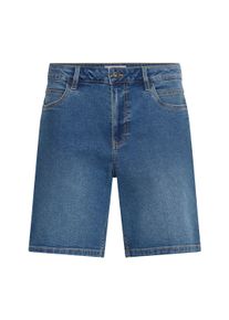 !Solid Jeansshorts SOLID "Shorts SDPayton Straight Fit", Herren, Gr. S, N-Gr, blau (middle blau denim), Obermaterial: 68% Baumwolle CO. 27% Polyester PES. 3% Viskose CV. 2% Elasthan EL., Jeans Jeansshorts