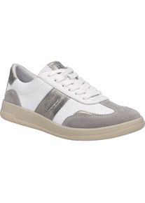 Sneaker Josef Seibel "Jade 01, grau-multi", Damen, Gr. 42, grau (grau, multi), Obermaterial: 100% Rindsleder Leather cow., Schuhe Sneaker