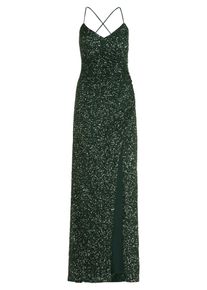 Abendkleid Vera Mont "Abendkleid figurbetont", Damen, Gr. 42, EURO, gr&uuml;n (dusty slate), 95% Polyester PES. 5% Elasthan EL., Kleider Abendkleid