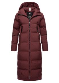 Wintermantel Ragwear "Wintermantel Patrise", Damen, Gr. 3XL, rot (wine rot), Obermaterial: 100% Polyester PES. Obermaterial: Futter: 100% Polyester PES. 100% Polyester PES., M&auml;ntel Wintermantel