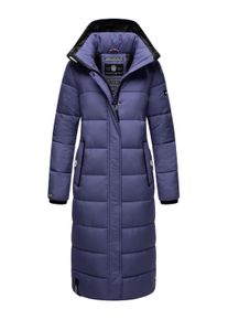 Steppmantel Navahoo "Steppmantel Isalie", Damen, Gr. XS, blau (blau violet), Obermaterial: 100% Polyester PES. Obermaterial: Futter: 100% Polyester PES. 100% Polyester PES., M&auml;ntel Steppmantel