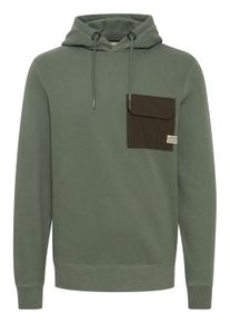 Kapuzenpullover 11 Project "Hoodie PRPelo", Herren, Gr. S, gr&uuml;n (duck gr&uuml;n), Obermaterial: 100% Baumwolle CO., unifarben, normal, Rundhals, Pullover Kapuzenpullover