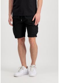 Sweatshorts Alpha Industries "Ripstop Jogger Short", Herren, Gr. S, Normalgr&ouml;&szlig;en, schwarz, Obermaterial: 100% Baumwolle, Hosen Sweatshorts
