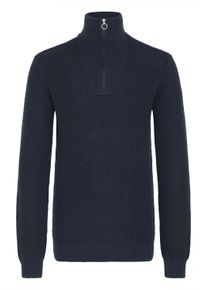 Troyer Blend "Troyer BHDENO HALFZIPP", Herren, Gr. XXL, schwarz (salute), Obermaterial: 50% Baumwolle CO. 50% Polyacryl PAN., Pullover Troyer