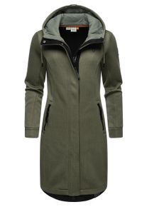 Kurzmantel Ragwear "Kurzmantel Letti Long Bonded", Damen, Gr. 3XL, gr&uuml;n (olive), Obermaterial: 100% Polyester PES., M&auml;ntel Kurzmantel