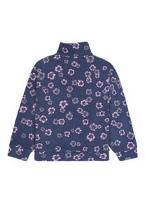 Fleecepullover Roxy "Calling All Mys", Kinder, Gr. 12(148-156cm), vintage indigo shes cute big, Obermaterial: 100% Microfaser;, Sweatshirts Fleecepullover