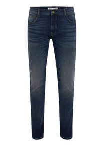!Solid 5-Pocket-Jeans SOLID "5-Pocket-Jeans SDTomy", Herren, Gr. 34, L&auml;nge 34, blau (middle blau denim), Obermaterial: 79% Baumwolle CO. 16% Polyester PES. 5% Elasthan EL., Hosen 5-Pocket-Jeans
