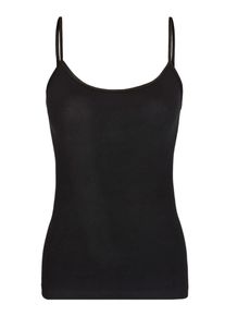 Achseltop Nina von C. "Damen Spaghettitop Pure", Damen, Gr. 36, N-Gr, schwarz, Obermaterial: 52% Viskose CV. 40% Modal CMD. 8% Elasthan EL., Unterhemden Achseltop