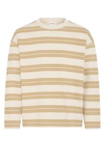 !Solid Longpullover SOLID "Sweater SDPEACE", Herren, Gr. XL, beige (oatmeal), Obermaterial: 100% Baumwolle CO., Pullover Longpullover