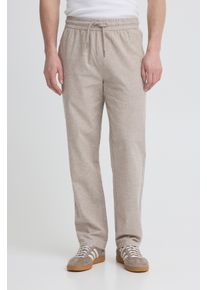 Leinenhose Blend "BHABAN LIN PANTS PP NOOS", Damen, Gr. S, N-Gr, crockery, Web, Obermaterial: 70% Baumwolle, 30% Leinen, Leinenoptik, unifarben, relaxed fit lang, Hosen Leinenhose, sommerlich, mit hohem Baumwollanteil