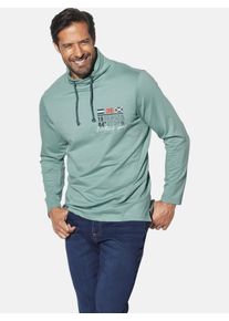 Sweatshirt Jan Vanderstorm "Doppelpack Sweatshirt LARSVIK", Herren, Gr. XXL, blau (dunkelblau petrol), Obermaterial: 100% Baumwolle CO., Sweatshirts Sweatshirt