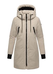 Wintermantel Navahoo "Wintermantel Winterzart 14", Damen, Gr. M, beige (light taupe), Obermaterial: 100% Polyester PES. Obermaterial: Futter: 100% Polyester PES. 100% Polyester PES., M&auml;ntel Wintermantel