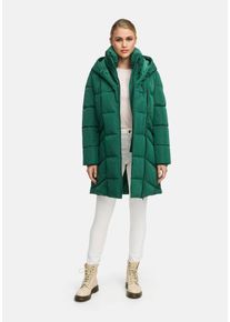 Winterjacke Marikoo "Marikoo Virenaa 16 Steppmantel N106", Damen, Gr. XL, gr&uuml;n (evergr&uuml;n), Obermaterial: 100% Polyester PES., Jacken Winterjacke