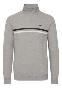 Troyer Blend "Stricktroyer BHJannes", Herren, Gr. XXL, grau (stone mix), Obermaterial: 100% Baumwolle CO., gestreift, normal, Pullover Troyer