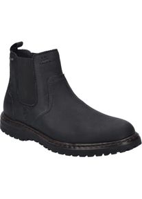 Stiefelette Josef Seibel "Erroll 51, schwarz", Herren, Gr. 43, schwarz, Obermaterial: 100% Rindsleder Leather cow., Schuhe Stiefelette