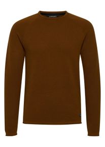 Strickfleece-Pullover 11 Project "Strickpullover PRDacio", Herren, Gr. L, braun (monk's robe), Obermaterial: 100% Baumwolle CO., Pullover Strickfleece-Pullover