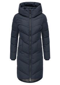 Steppmantel Ragwear "Steppmantel Natalin YOUMODO", Damen, Gr. XXL, blau (navy), Obermaterial: 100% Polyester PES. Obermaterial: Futter: 100% Polyester PES. 100% Polyester PES., M&auml;ntel Steppmantel