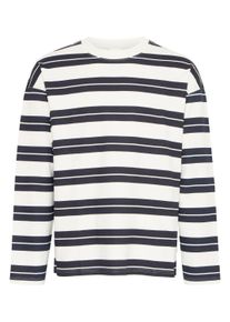 !Solid Longpullover SOLID "Sweater SDPEACE", Herren, Gr. XL, wei&szlig; (sanftes wei&szlig;), Obermaterial: 100% Baumwolle CO., Pullover Longpullover