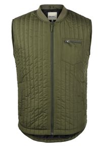 Steppweste Blend "Steppweste BHStanlo", Herren, Gr. S, gr&uuml;n (dusty olive), Obermaterial: 100% Polyester PES., regular fit normal, Westen Steppweste, Ohne