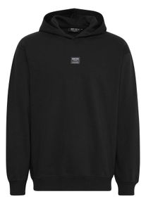 Kapuzenpullover INDICODE "Hoodie IDJolkan", Herren, Gr. XL, schwarz, Obermaterial: 60% Baumwolle CO. 40% Polyester PES., Pullover Kapuzenpullover